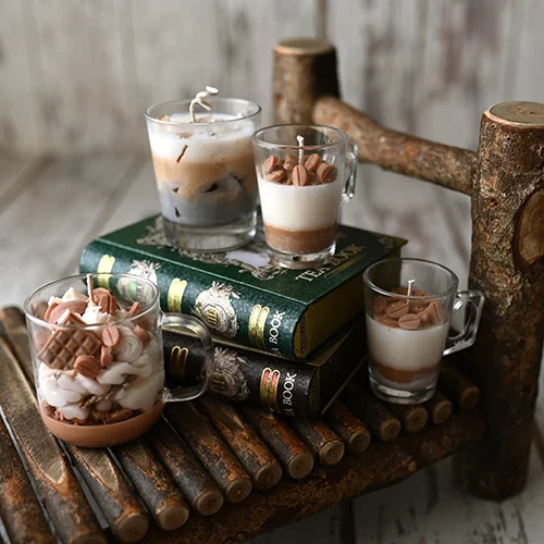 נרות מארז קפה