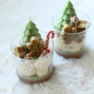 נר קצפת בכוס זכוכית